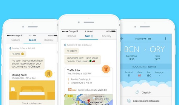 FCM lance "Sam:]", son appli mobile pour voyageurs d'affaires