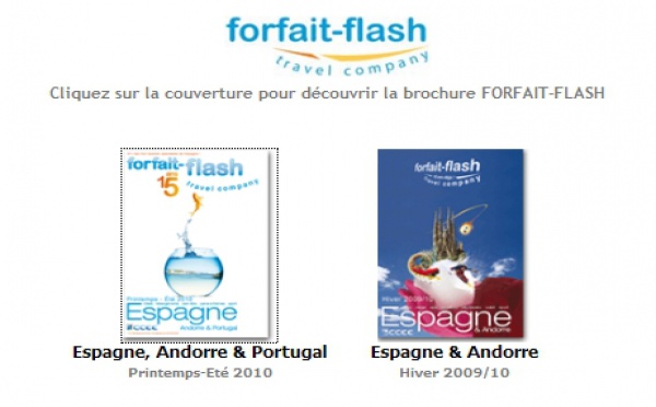 Forfait Flash : brochure (15) Printemps Eté 2010 sur Brochuresenligne.com