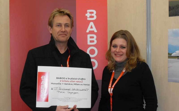 Ditex : 2 agents de voyages gagnent un A/R avec BABOO