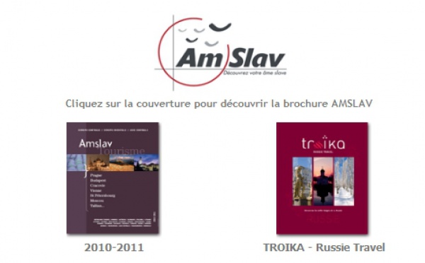 AmSlav, Brochure TROÏKA - Russie Travel sur Brochuresenligne.com