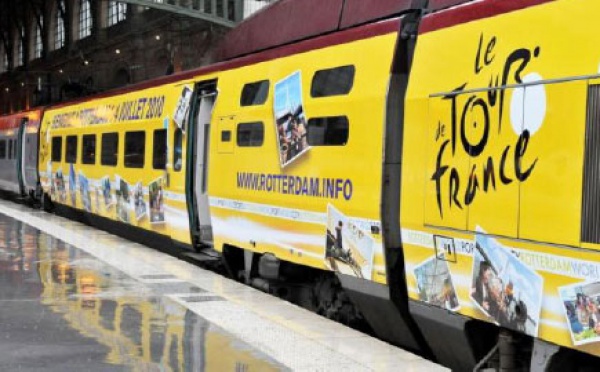 Thalys revêt le maillot jaune !