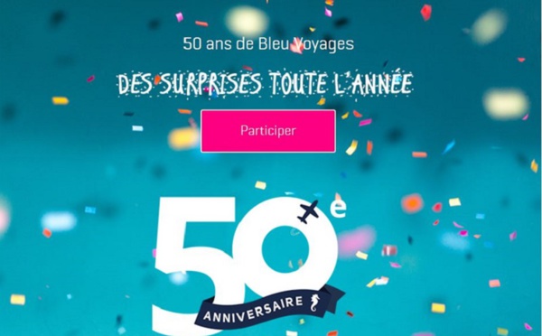 Bleu voyages est quinquagénaire