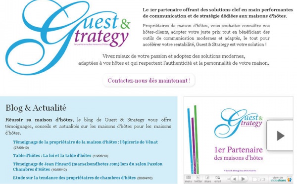Guest and Strategy : des offres marketing clés en main pour les maisons d'hôtes