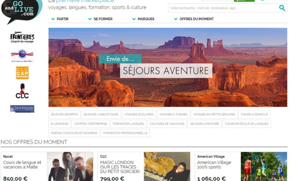 Voyages scolaires et linguistiques : Go &amp; Live lance sa marketplace