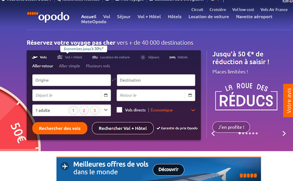 Opodo et eDreams épinglés par la DGCCRF