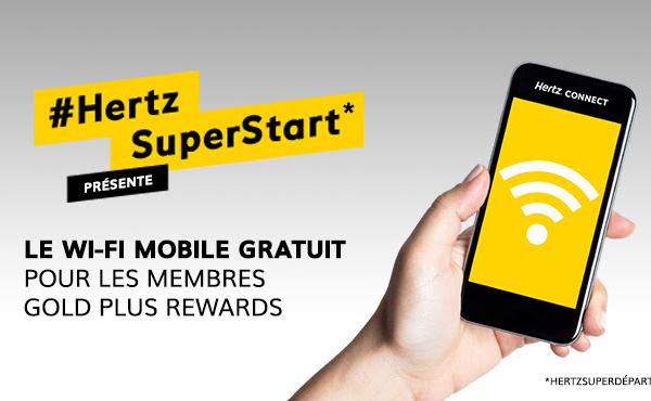 Hertz Connect offre la 4G aux membres de Gold Plus Rewards