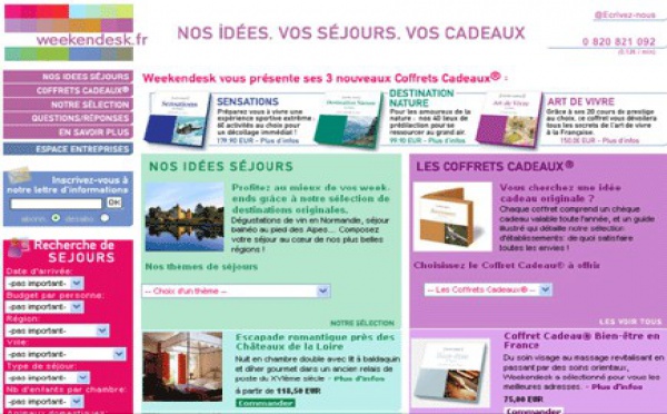 Weekendesk négocie avec les agences de voyages