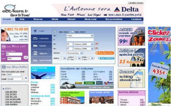ebookers.fr : un moteur qui compare Cies régulières et low cost