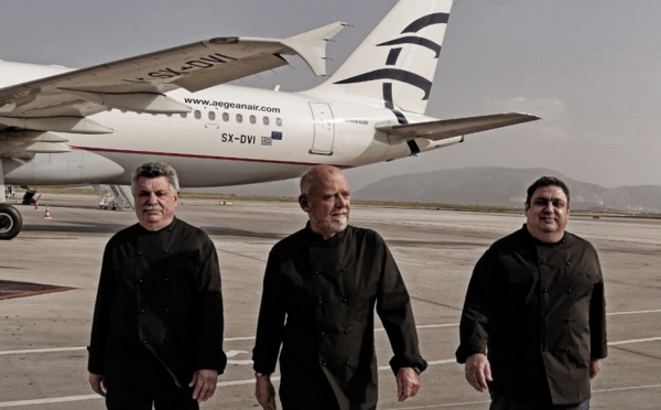 Aegean Airlines propose des menus gastronomiques