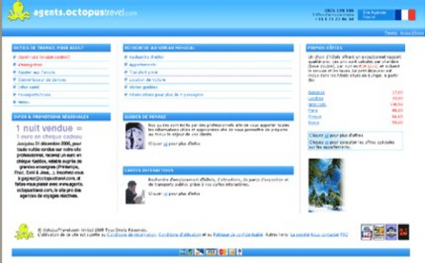 Site BtoB Octopus : nouveau module de location de véhicule