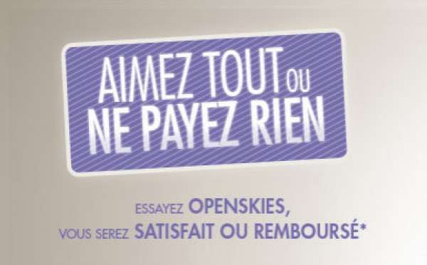 OpenSkies : satisfait ou remboursé