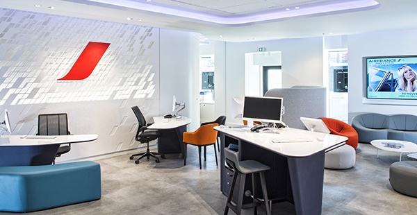 Air France ouvre un nouveau concept d'agence
