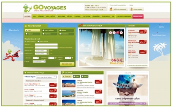 G0 Voyages : nouveau web en ligne d’ici la fin de l’année 2010
