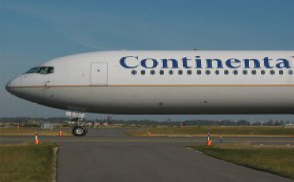 Continental Airlines : bénéfice net à 61 MUSD
