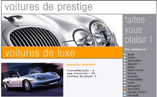 Holiday Autos mise sur les voitures de luxe