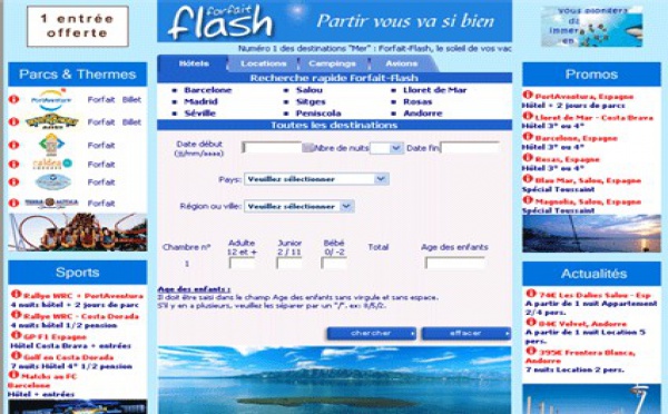 Forfait Flash affiche 50% de croissance en 2005