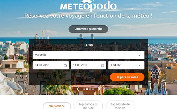 Meteopodo : une plateforme pour choisir sa destination selon la météo