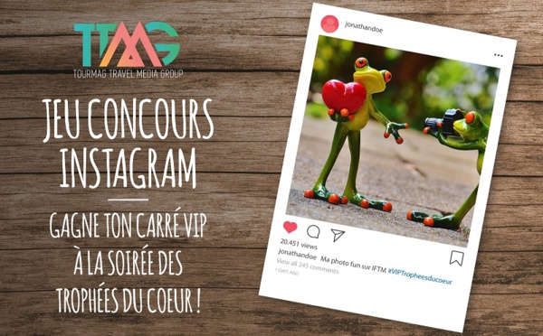 Grand jeu Instagram : gagnez votre carré VIP aux Trophées du Cœur !