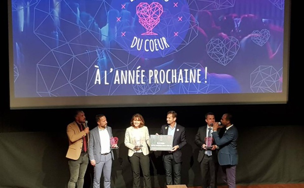 MisterFly et l'association Imagine For Margo remportent le Trophée du Cœur 2018
