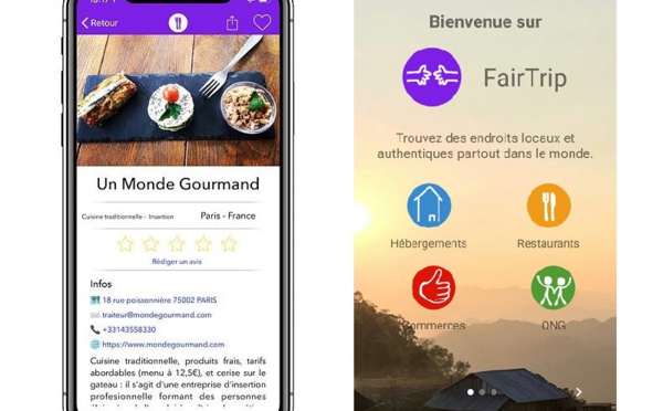 FairTrip, l'appli du voyage responsable