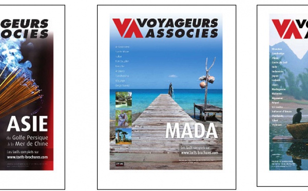 Voyageurs Associés édite ses brochures "Asie" et "Mada"