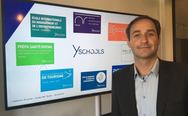 Formation : le Groupe ESC Troyes devient Yschools