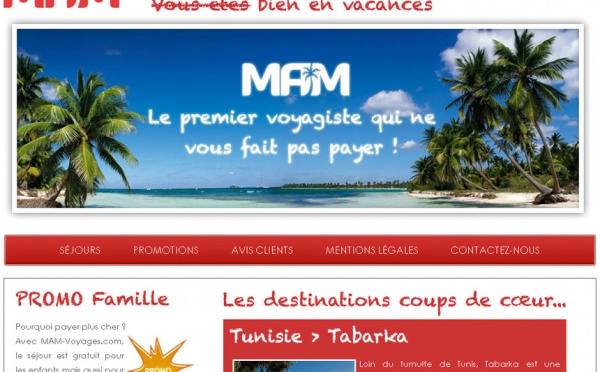 MAM Voyages et Cojetage.fr : les voyagistes qui font voyager à l'oeil !