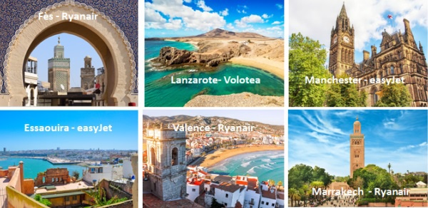 Aéroport de Bordeaux : Lanzarote, Manchester, Essaouira, Valence, nouveautés hiver