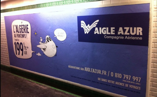 Aigle Azur part en campagne