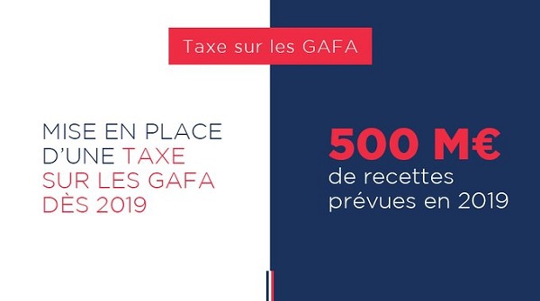 GAFAM : les géants du web seront taxés en 2019 en France, et bientôt en Europe ?