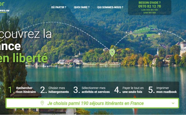 MyTripTailor, la plateforme de création de circuits en ligne de Michelin