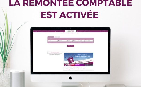 La remontée comptable RESANEO sur les principaux back-offices est fonctionnelle