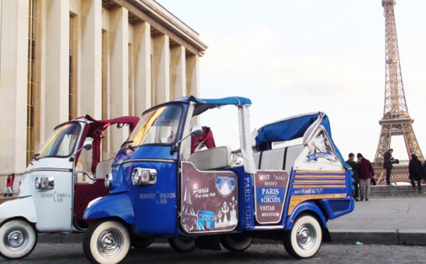 Insolite : découvrir Paris en "tuk tuk"