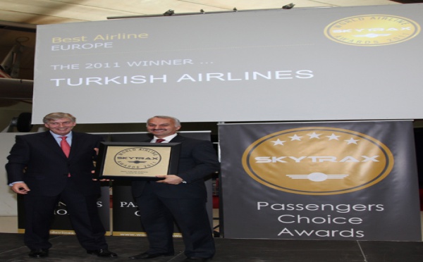 Turkish Airlines, meilleure compagnie de l'Europe du Sud 