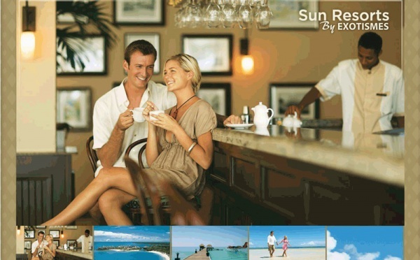 Exotismes lance un site B2B commun avec Sun Resorts