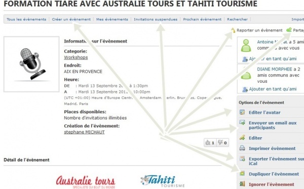 L'Agenda événements pro désormais disponible sur MyTourMaG.com