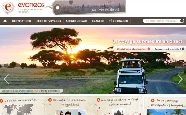 Vente directe avec les réceptifs : Evaneos immatriculé chez Atout France