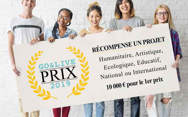 Go&amp;Live lance un prix à destination des jeunes