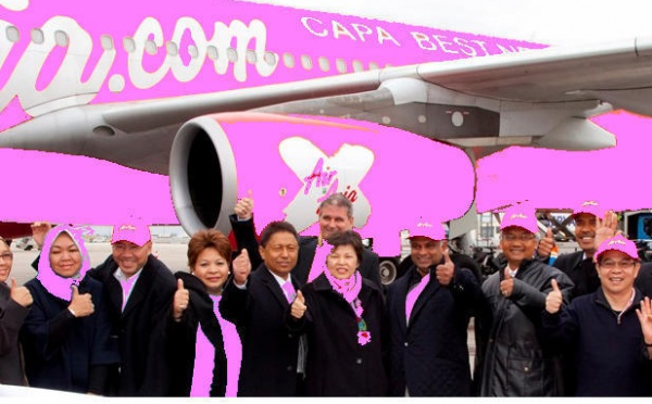 Top Résa : Air Asia X, repeint un appareil aux couleurs du MPCR
