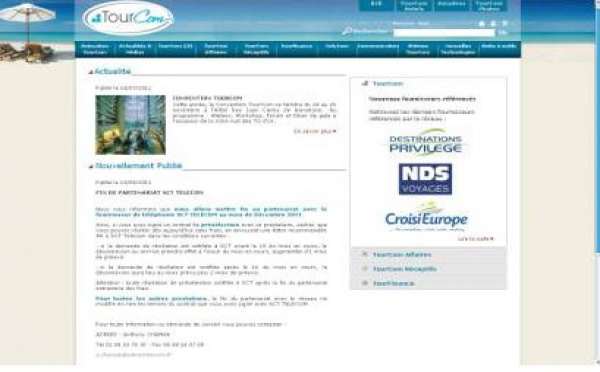 TourCom : nouveau site B2B dédié aux agences