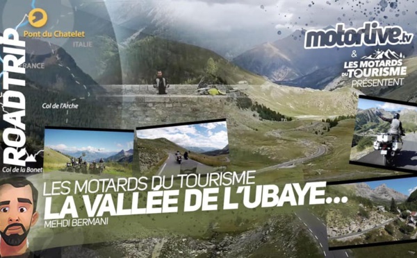 Les Motards du Tourisme dans la vallée de l’Ubaye !