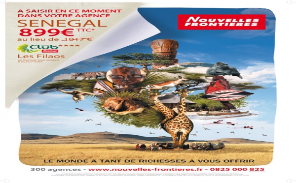 Nouvelles Frontières lance une nouvelle campagne d'affichage