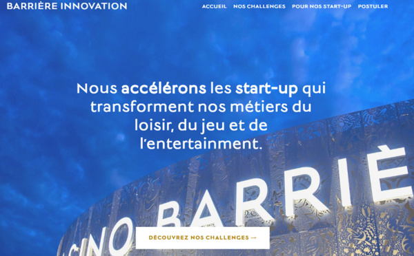 Barrière lance un accélérateur de start-up