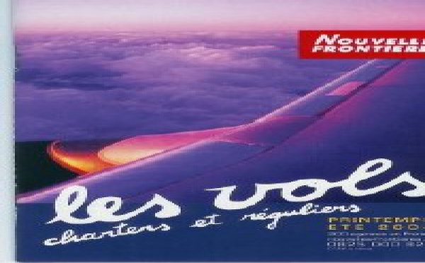Nouvelles Frontières : « Les vols» brochure Printemps - Été 2004