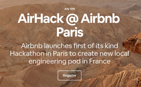Hackathon Paris : Airbnb recrute 5 développeurs en France