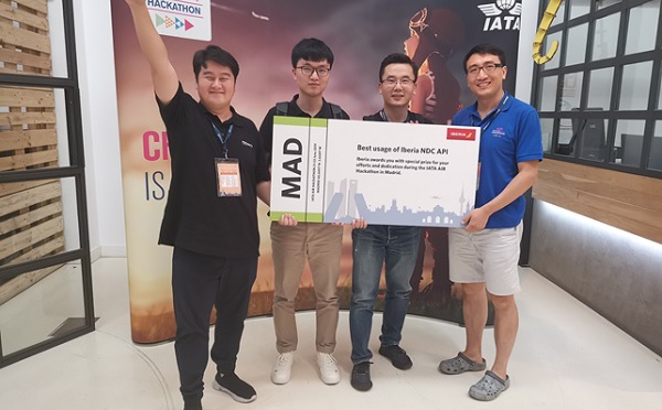 IATA : une entreprise chinoise remporte le hackathon