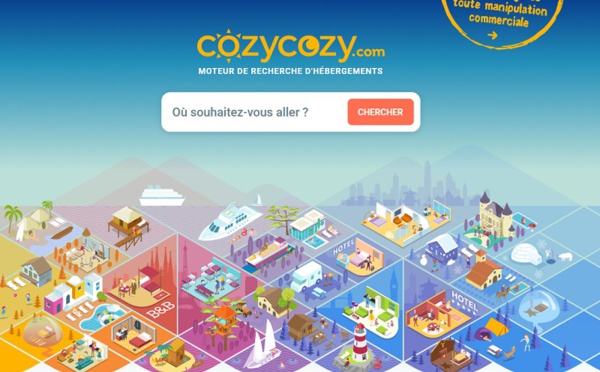 Cozycozy.com : le moteur qui a l'ambition de réunir tous les modes d'hébergements