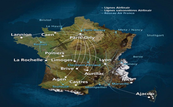 Air France abandonne Paris-Annecy : inquiétude sur le transport aérien régional