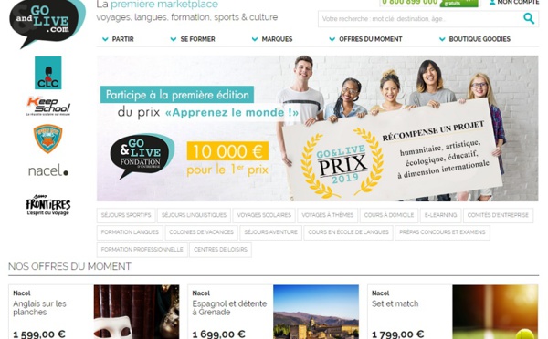 Séjours linguistiques : Go&amp;Live opte pour le paiement fractionné
