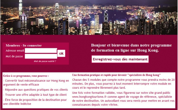 Hong Kong lance son e-learning
